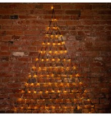 Гирлянда Сеть 2х2х1.5м, свечение с динамикой, черный ПВХ, 136 LED, 230 В, цвет: Тёплый белый  215-006  NEON-NIGHT