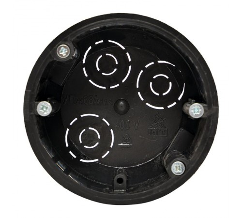 Коробка установочная 80х45 металлические лапки КМП-020-009 (для полых стен)  plc-kmp-020-009  EKF