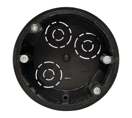 Коробка установочная 80х45 металлические лапки КМП-020-009 (для полых стен)  plc-kmp-020-009  EKF