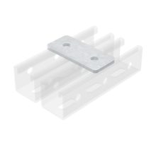 Пластина соединительная, длина 90 мм, 2отв., нержавеющая сталь AISI 304  IBMD1011C  DKC