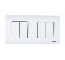 4-клавишный выключатель 10А 250В  715398  CHINT