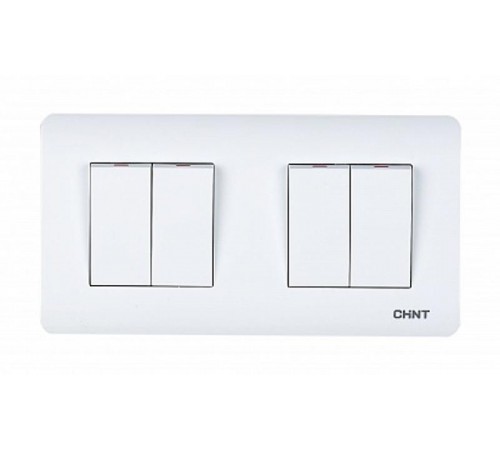 4-клавишный выключатель 10А 250В  715398  CHINT