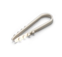 Дюбель-хомут(нейлон) ДХ 19-25 (ч) (100шт.)  59566  Fortisflex