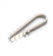 Дюбель-хомут(нейлон) ДХ 19-25 (ч) (100шт.)  59566  Fortisflex