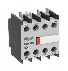 Приставка контактная доп.контакты 1НО+3НЗ ли  24107DEK  DEKraft