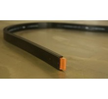 Шина медная гибкая изолированная ШМГ 2х(15,5x0,8мм) 2м.  SQ0828-0001  TDM