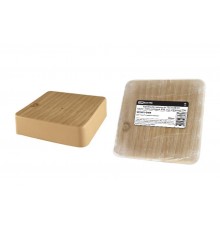 Коробка распределительная КР 75х75х20 о/п сосна, с клем. колодкой, IP40, инд. штрихкод  SQ1401-0404  TDM