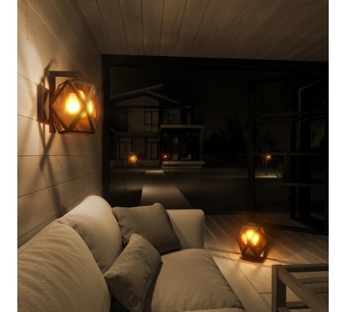 35133/F / Светильник садово-парковый Ambra F чёрный a056235Elektrostandard