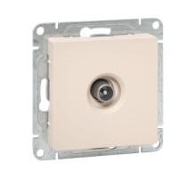 Механизм розетки TV, оконечная, кремовый Эпика  UP1-SOI-TV-3 EKF