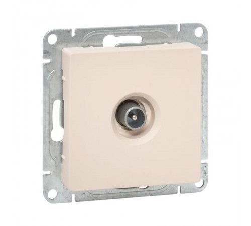 Механизм розетки TV, оконечная, кремовый Эпика  UP1-SOI-TV-3 EKF