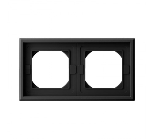 ArtGallery Карбон Рамка 2-постовая IP44,  КАРБОН  GAL441002  SE