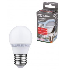 Лампа светодиодная FG45-6 Вт-230 В-4000 К-E27 "-ДИММЕР"  SQ0340-0202  TDM