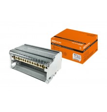 Блок модульный распределительный на DIN-рейку МРБ-125 4П 125А 4х11 групп  SQ0823-0014  TDM