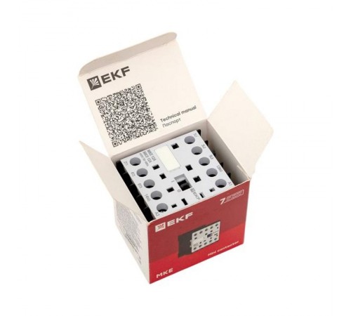 Миниконтактор МКЭ 12А 230В 1NO EKF PROxima  Mctr-s-12-230  EKF