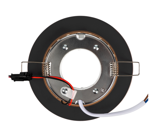 Светильник точечный встраиваемый под лампу PGX53d MG12-Gold с подсветкой  .5020078  Jazzway