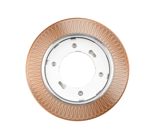 Светильник точечный встраиваемый под лампу PGX53d MG12-Gold с подсветкой  .5020078  Jazzway