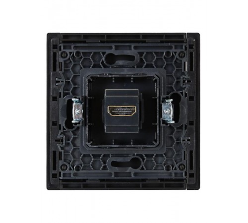 FORTE&PIANO Розетка HDMI FP140 черный  FP-H10-K02  IEK