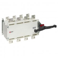 Рубильник-переключатель 1000A 4P c рукояткой управления для прямой установки PowerSwitch  pscs-1000-4  EKF
