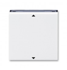 Управляющий элемент Busch-Jalousiecontrol®II ABB Levit с маркировкой белый / дымчатый чёрный  2CHH700110A4062  ABB