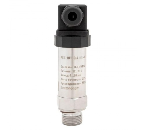 Преобразователь давления PRT-101 0-0,4 MПа M20х1,5 0,5%PRT-101-0.4-0.5-M20EKF