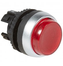 Головка ''нажал - вкл., нажал - откл.''  22,3 - Osmoz - для компл. - с подсветкой - с выступающим толкателем - красный  024026  Legrand