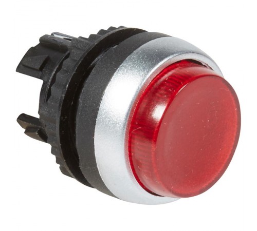 Головка ''нажал - вкл., нажал - откл.''  22,3 - Osmoz - для компл. - с подсветкой - с выступающим толкателем - красный  024026  Legrand
