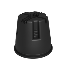 Держатель пластиковый X-образный для прутка D8-10 мм H100 мм с утяжелителем  DPPUX-H100-D8-10  КМ - профиль