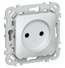FLITE Розетка без заземления без шторок 10А РС01-0-ФлЖ жемчуг  FI-R10-10-K36  IEK