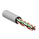 Кабель витая пара TERACOM PRO Cat.6 U/UTP 4 пары solid 23AWG нг(А)-HF серый упак. 305м  TRP-6UTP-04LSH-GY-IN3  EKF