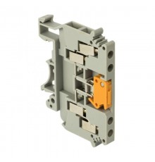 Колодка клеммная двойная измерительная JXB-4/35 тип K серая EKF PROxima  plc-jxb-2-4/35K-gy  EKF