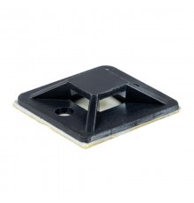 Площадка самоклеящаяся (30х30мм.) черная (100шт.)  plc-30x30-b  EKF