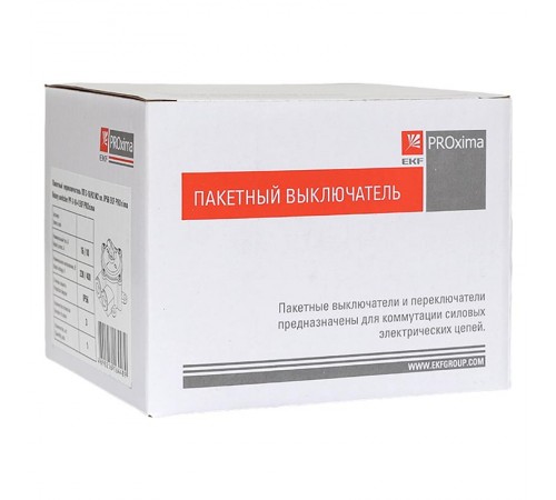 Пакетный  переключатель ПП 3-16/Н2 М2 пл. IP56 EKF PROxima  pp-3-16-4  EKF