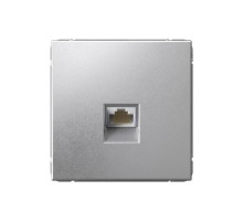 ArtGallery Алюминий Розетка компьютерная RJ45, кат. 5е, механизм  GAL000383 SE