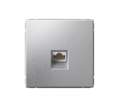 ArtGallery Алюминий Розетка компьютерная RJ45, кат. 5е, механизм  GAL000383 SE
