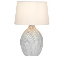 Настольная лампа Chimera 7072-502 1 * Е14 40 Вт керамика белое дерево  Б0057274  Rivoli