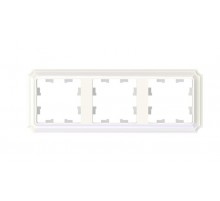 AtlasDesign Antique Рамка 3-ая, универсальная, Жемчуг  ATN100403  SE