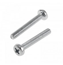 Винт DIN7985 с полукруглой головкой оцинк. M6х50 (6 шт) - пакет ( 0,072 кг)  112245  Tech-KREP