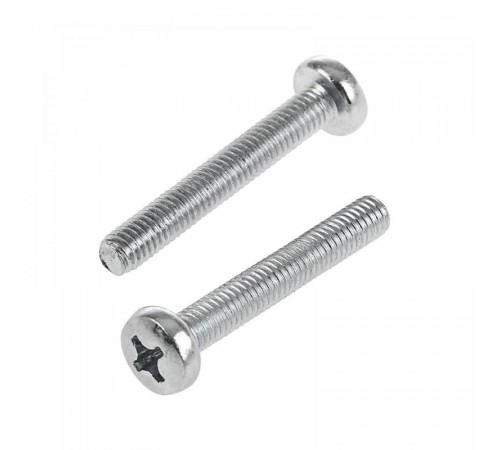 Винт DIN7985 с полукруглой головкой оцинк. М6х60 (5 шт) - пакет ( 0,069 кг)  126583  Tech-KREP