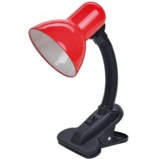 Светильник светодиодный настольный 1001 на прищепке Е27 красный  LNNL1-1001-2-VV-40-K04  IEK