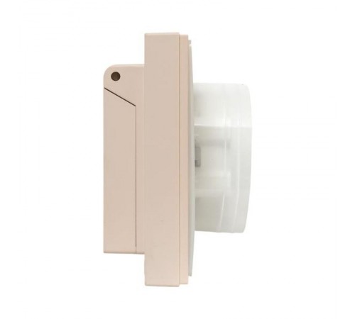 Механизм розетки двойной, 16А, IP44, с заземлением, со шторками, с рамкой, с крышками, кремовый Эпика  UP1-SOI-211-44 EKF