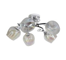 Светильник 11306-7/5 бел.хром (Плафон 8310) НПБ 01-5х60-156 Е27  1005404892  Элетех