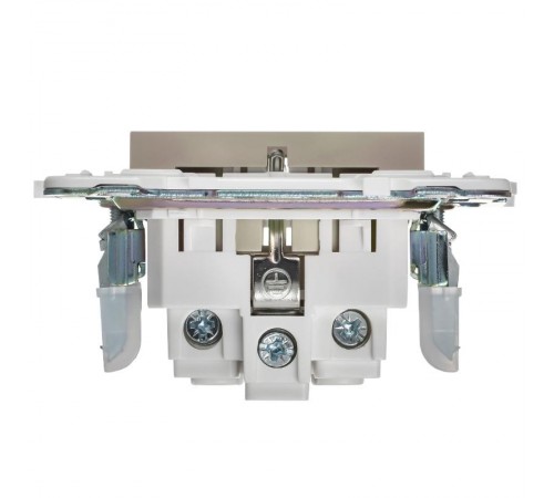 SKANDY Розетка с з/к без з/ш 16А SK-R05B бежевый  SK-R11-16-K10  IEK