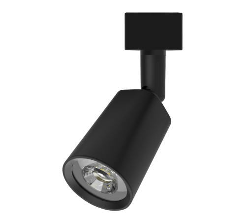 Светильник светодиодный трековый цилиндр 8W 600lm 4000K 180-220V IP20 59*164мм черный линза 50  TR090  Gauss