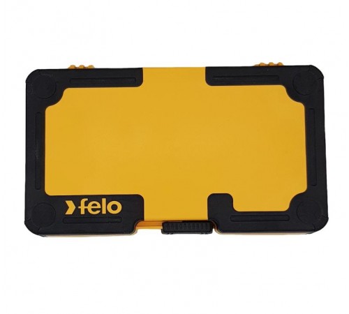 Набор бит SL/PH/PZ/Tx и головок с поворотной трещоткой Ergonic K в кейсе, 20 шт  06072006  Felo