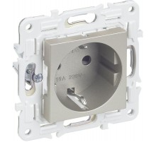 SKANDY Розетка с з/к/ш 16А SK-R04Sh шампань  SK-R14-16-K37  IEK