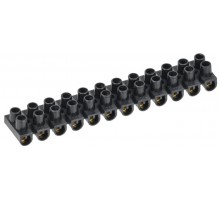 Зажим винтовой ЗВИ-3 н/г 1,0-2,5 мм2 12пар  черные  UZV5-003-04  IEK