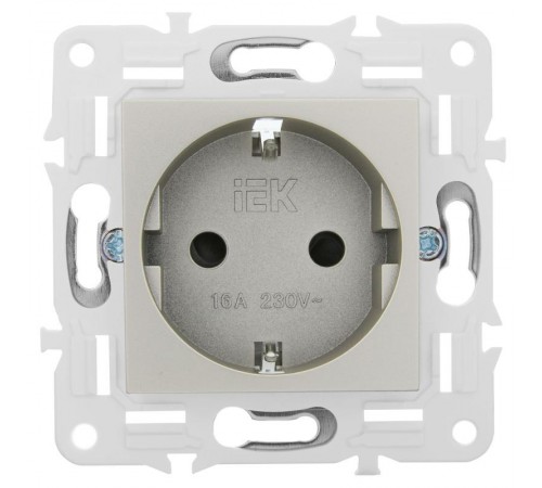 SKANDY Розетка с з/к/ш 16А SK-R04Sh шампань  SK-R14-16-K37  IEK
