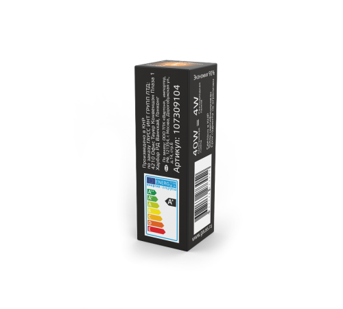 Лампа светодиодная LED 4Вт G9 AC185-265В 2700К керамика  107309104  Gauss