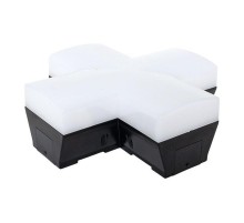 Коннектор фигурный для светодиодных линейных светильников ДБО-X черный 12Вт 6500К IP20 LUMA  LBL-X-12-B-6500  EKF