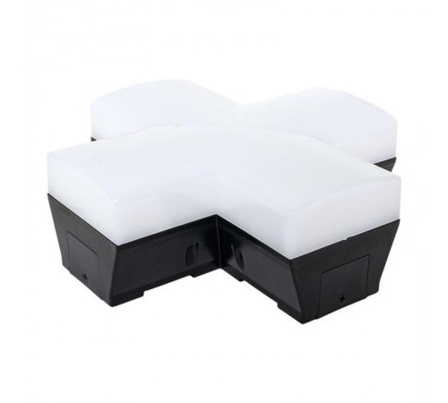 Коннектор фигурный для светодиодных линейных светильников ДБО-X черный 12Вт 6500К IP20 LUMA  LBL-X-12-B-6500  EKF